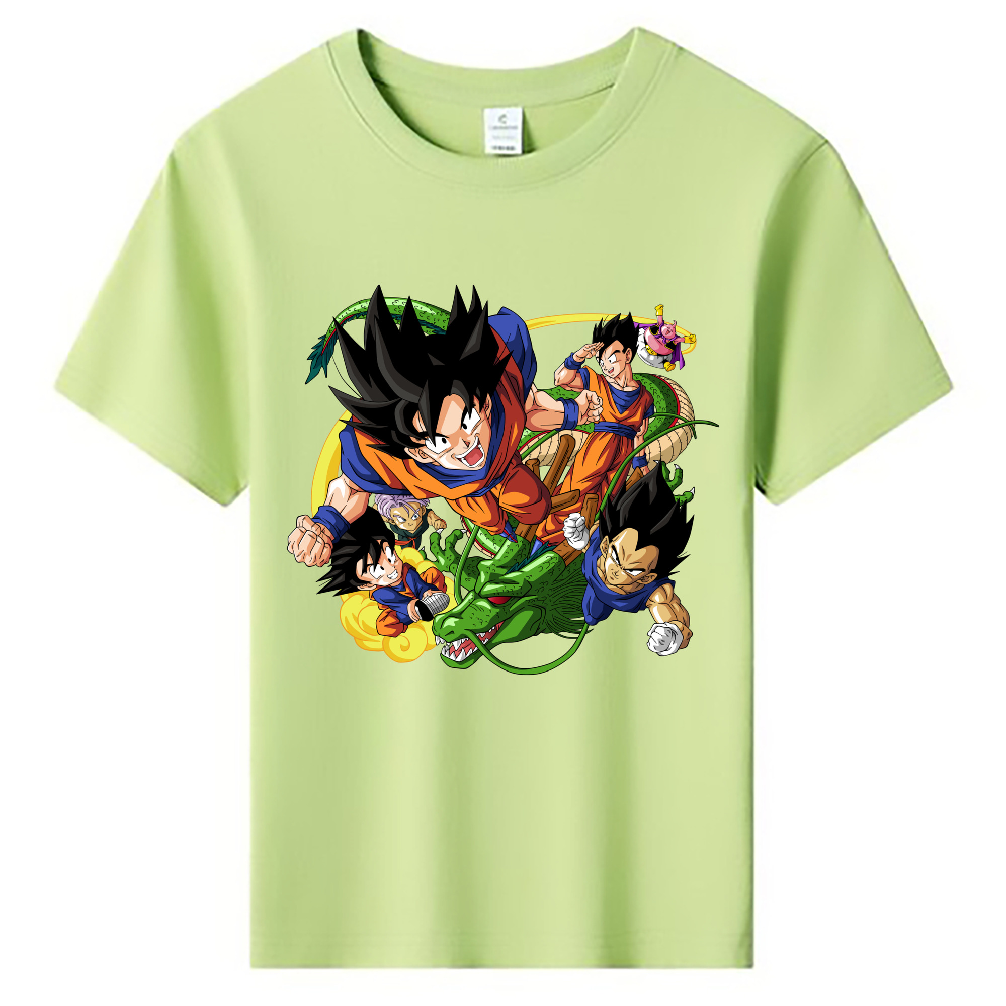 （画像用） ドラゴンボール DRAGON BALL 綿100％キッズTシャツ（フロントプリント）